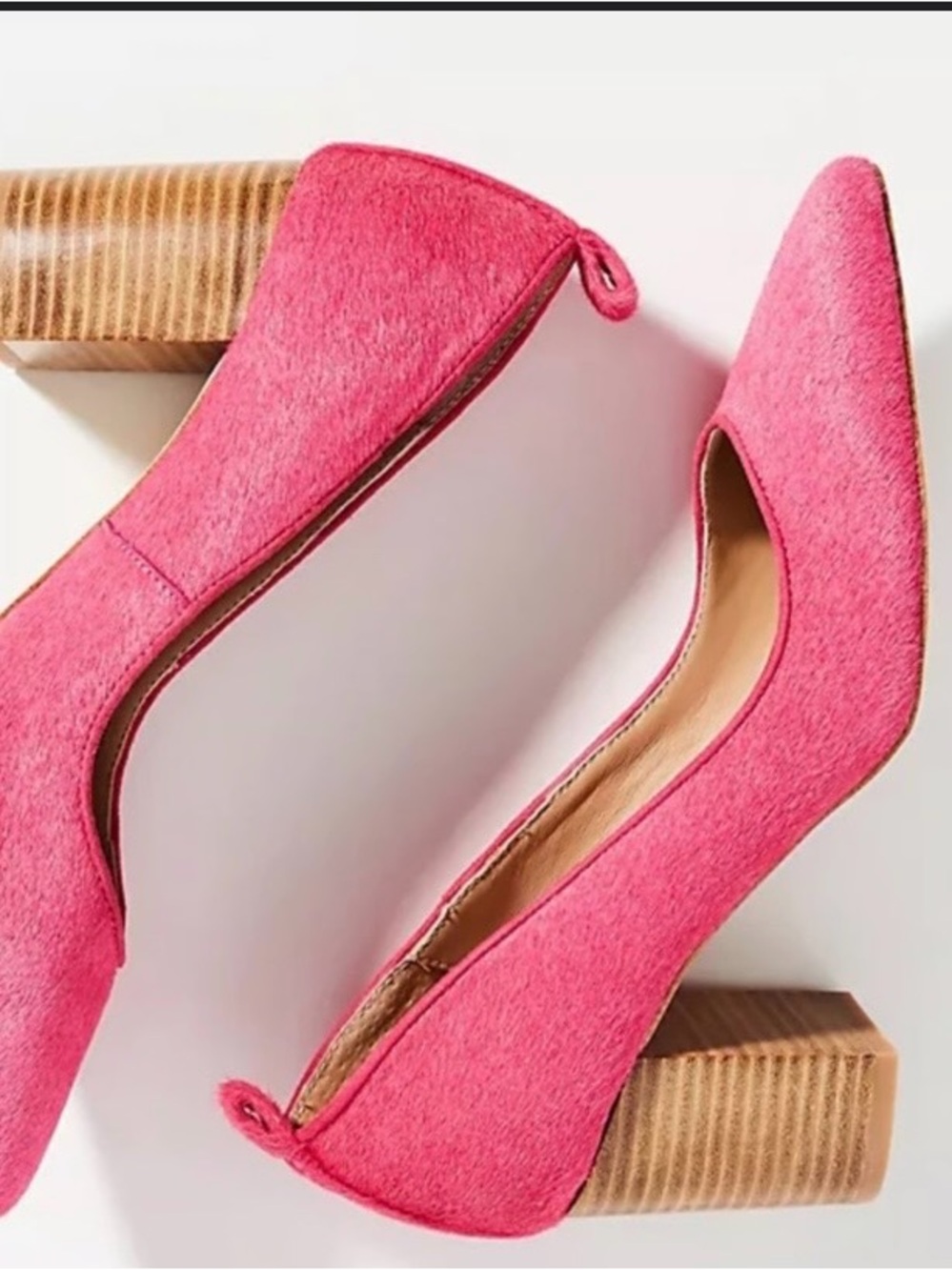 Anthropologie Yvonne Block Heels